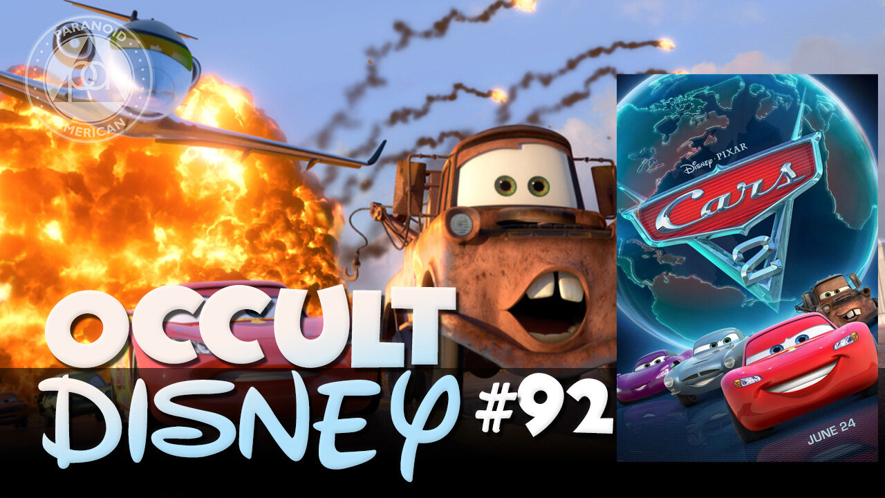 Operation Paperclip, MI6 and CIA Working Together in Cars 2 (2011) | Occult Disney 92