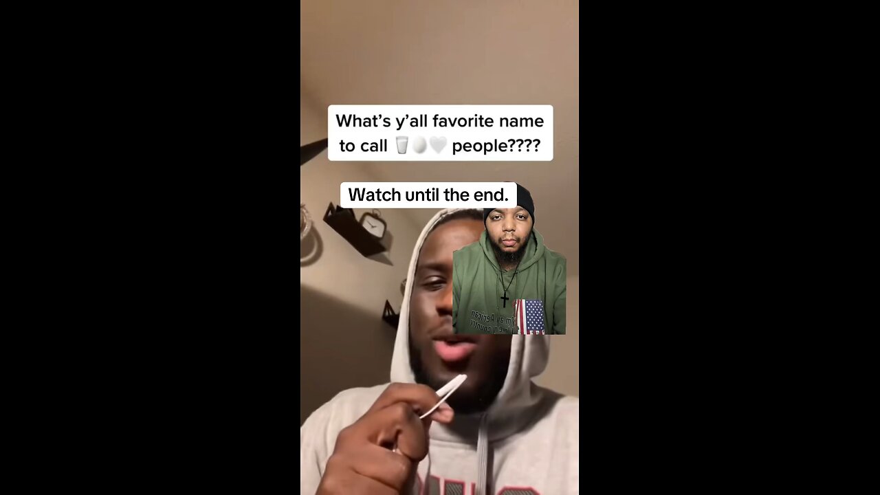 Imagine if a white person made a video like this.