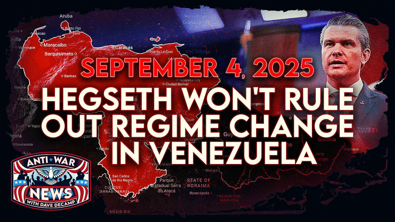 Hegseth Won't Rule Out Regime Change in Venezuela, Construction at Israel's Nuke Site, and More