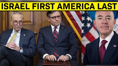 ISRAEL FIRST AMERICA LAST IS THE MAGA WAY