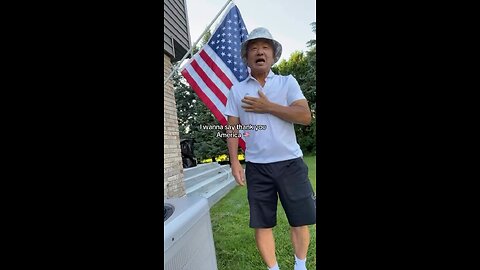 Legal immigrant from Korea is soooo inspirational in his love and gratitude for America.