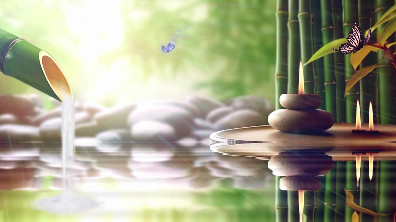 Relaxing Piano & Water Sounds – Zen Meditation & Deep Rest