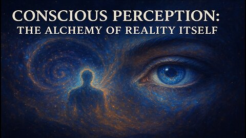 Conscious Perception: The Alchemy of Reality Itself