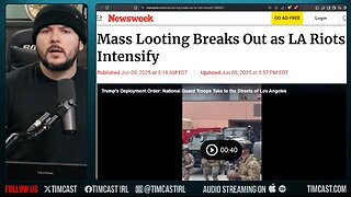 MASS LOOTING In LA Riots, Marines DEPLOY, Rioters SACK Apple Store In INSANE VIDEO, Trump Is RIGHT