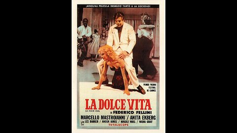 LA DOLCE VITA (1960) Fellini movie trailer