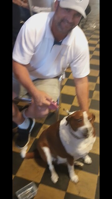 Take Back Big Creek Lake From MAWSS organizer, Matt Frazier with his dog!