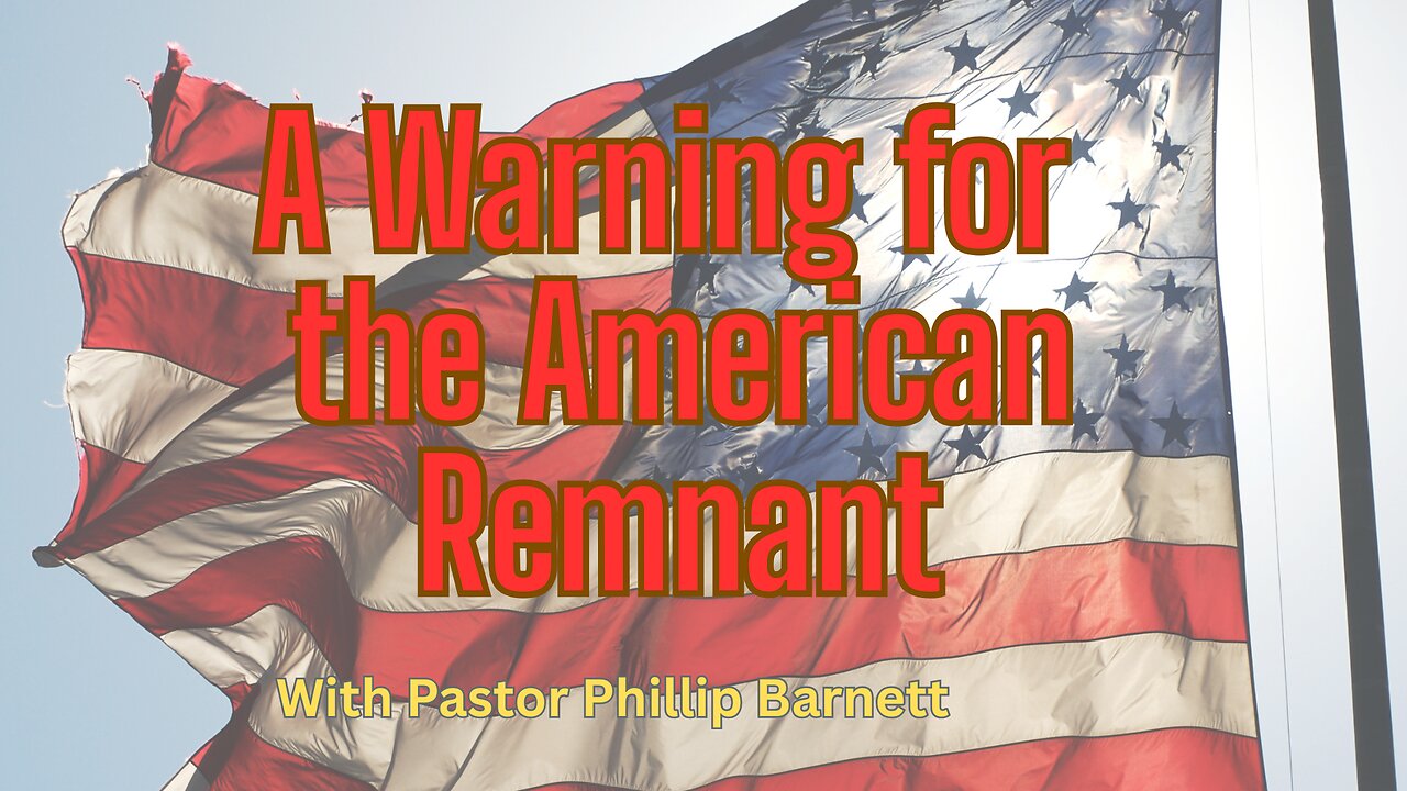A Warning for the American Remnant