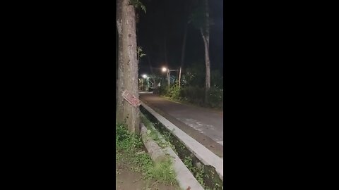 Village Community Activities at Night