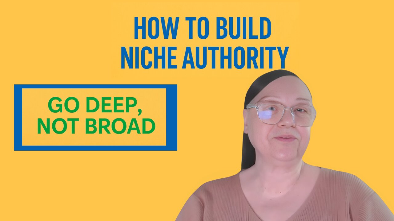 How to Build Niche Authority.