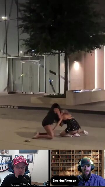 Late-Night Catfight Breaks Out Between Two Women