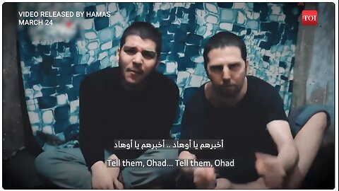 Israeli hostages beg the israeli mafia government to stop fighting Gaza
