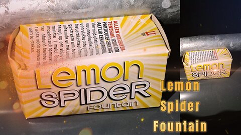 Die Grenze - Weco - Cat 1 Vuurwerk - Lemon Spider - Fountain