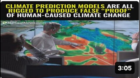 "Climate Prediction Models: Rigged to Falsify Human-Caused Climate Change Evidence"