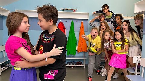 ❤️ Kamil and Milana ARE GOING ON A DATE! Love challenge at school | KiKiDo Campus | Episode 24