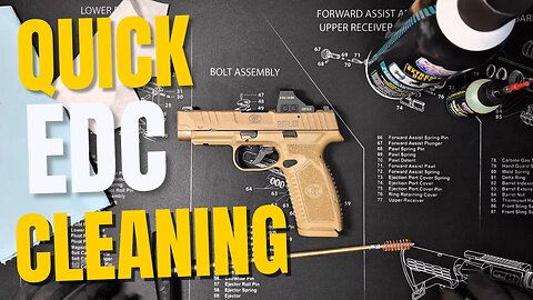 Cleaning | FN reflex XL 500 rounds later