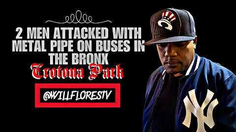 🚎 2 Men Attacked With Metal Pipes On Buses In The Bronx