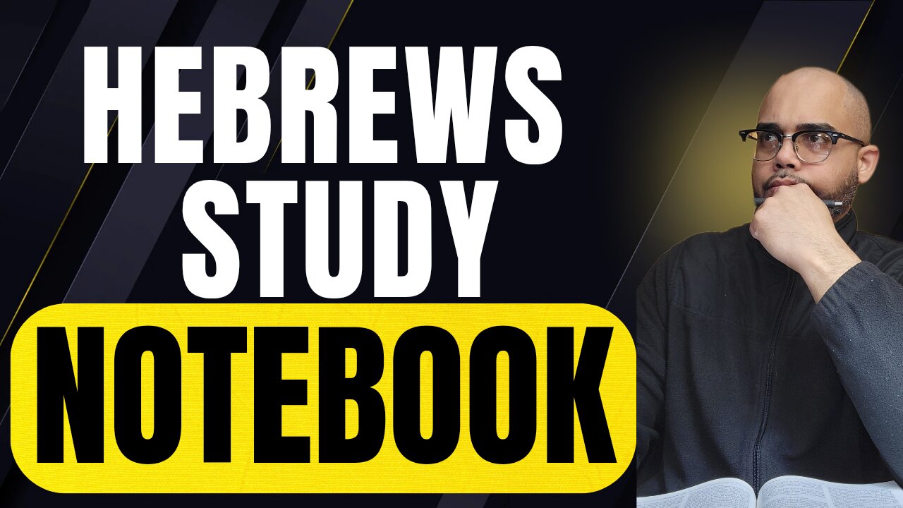 Hebrews Study Notebook Setup: How I Take Notes & Reflect on Scripture
