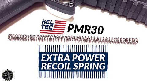 KEL-TEC PMR-30 Extra Power Recoil Spring Fixes Common PMR 30 Problems - M*CARBO