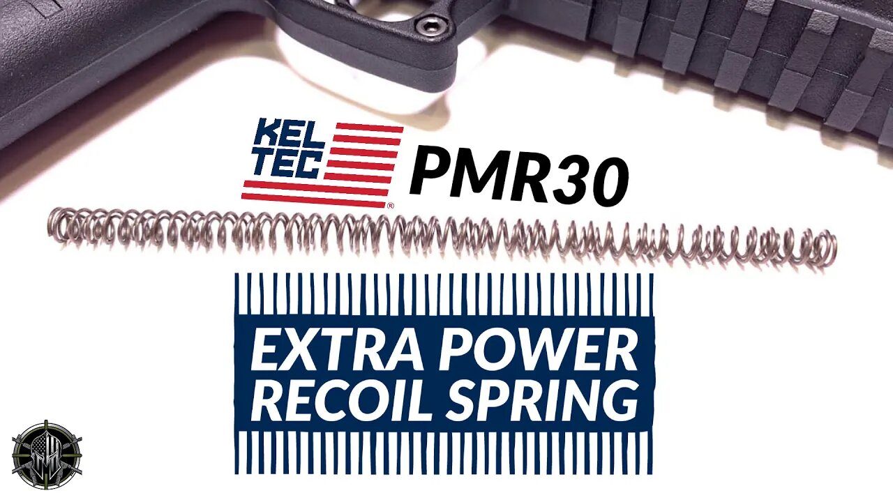 KEL-TEC PMR-30 Extra Power Recoil Spring Fixes Common PMR 30 Problems - M*CARBO