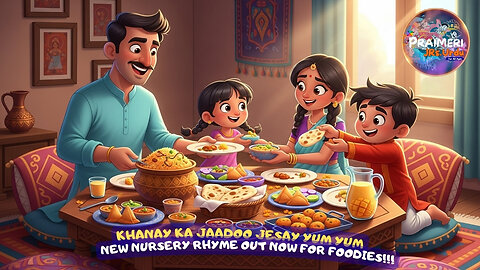 Khanay ka jaadoo jesay YUM YUM | NEW Nursery Rhyme Out Now for Foodies!!!