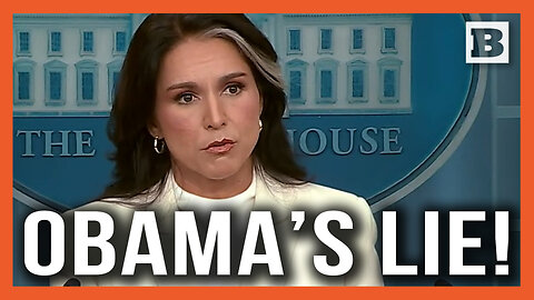 Tulsi Reveals Obama Masterminded Russia Collusion Hoax