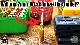 195 Berger Elite Hunter in 7mm-08!