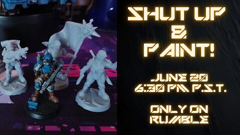 SHUT UP AND PAINT - HUMAN OFFENSE FORCE!!!