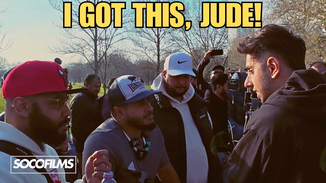 Ex Muslim giving a solid defence for the deity of Christ | (Ish vs Hamza the twin) | Speakers Corner