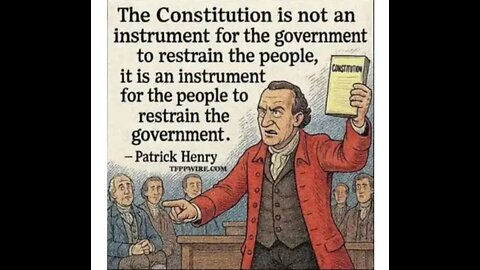 The Constitution is the Solution! These words are so true.