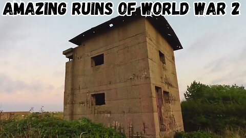 QUIETLY EXPLORING THE ABANDONED RUINS OF BAWDSEY WATCH TOWER AND GUN BATTERY