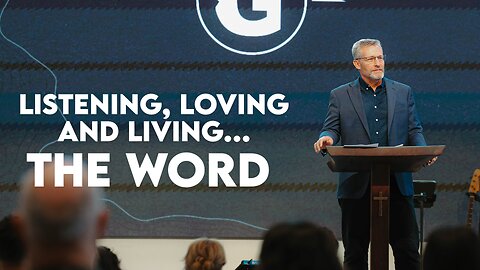 Listening, Loving and Living...THE WORD | Nehemiah 8 | Craig Linquist