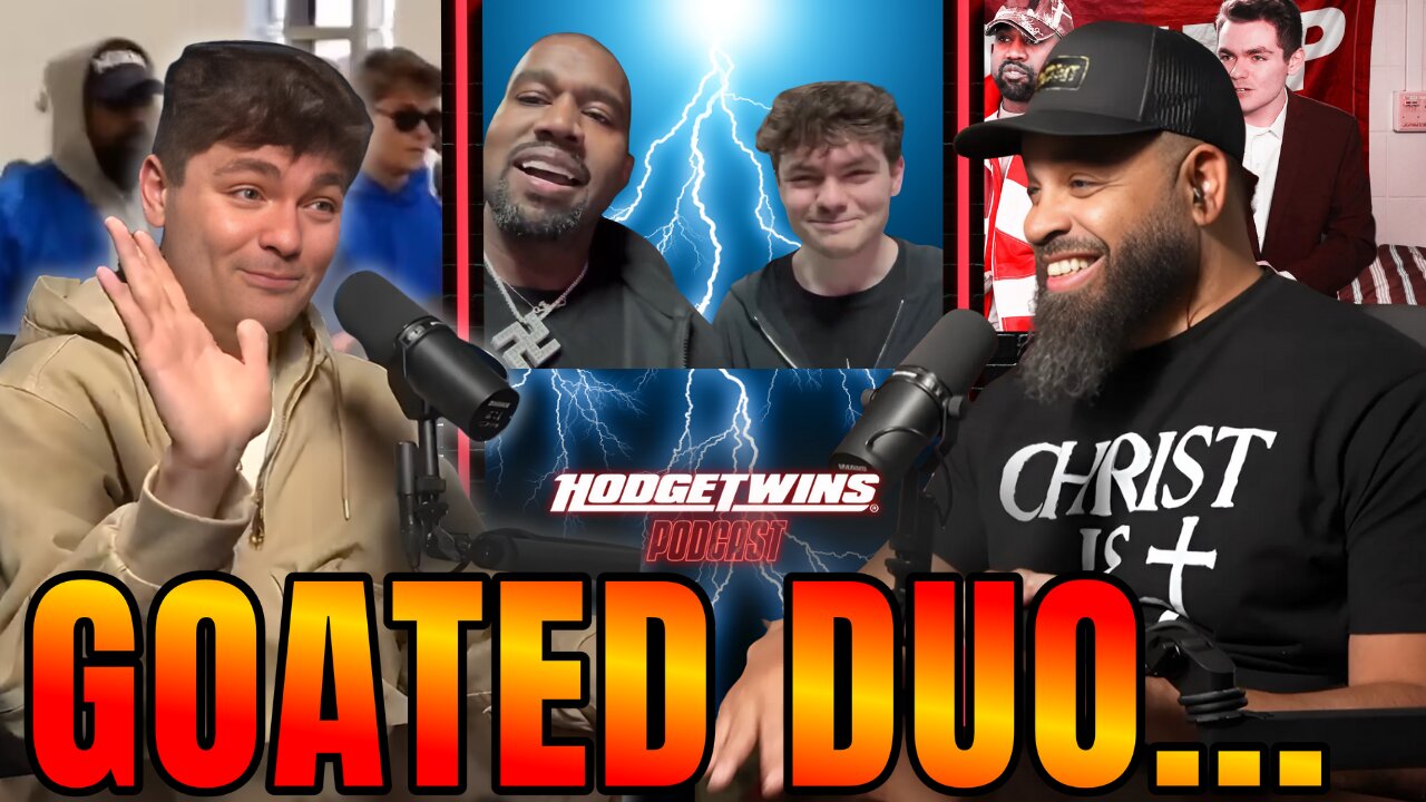 Nick Fuentes Tells The Hodgetwins About How He Became Best Friends with Ye (Kanye West)