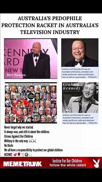 🔥AUSTRALIA'S PEDOPHILE PROTECTION RACKET IN AUSTRALIA'S ENTERTAINMENT INDUSTRY🔥