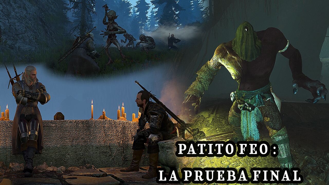 The Witcher 3 Wild Hunt ~ Historia Capitulo # 58 ~ Patito Feo ~ Prueba Final ~ Lambert