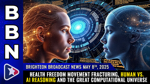 BBN, May 8, 2025 – Health freedom movement FRACTURING, Human vs. AI reasoning...