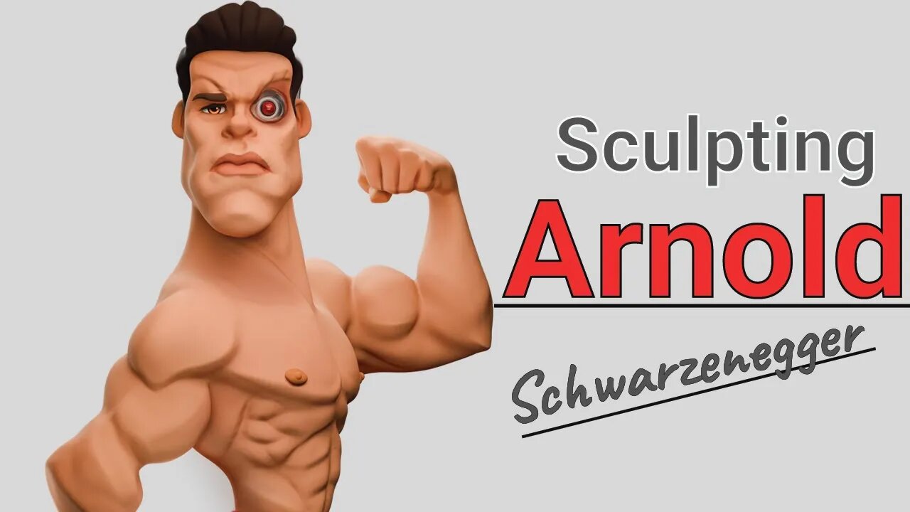 Sculpting Arnold But A Robot