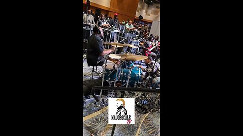 Twinkie Clark Tribute at the Late Night Musical... Pooter Golden on drums.. #Drums #cogicaim2025 🥁🔥