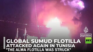 Global Sumud Flotilla Attacked Again In Tunisia