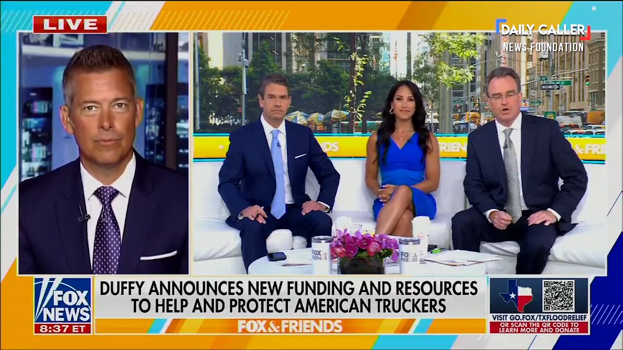 Sean Duffy to Truck Drivers: 'We’re Gonna Put Your Rig Out of Service If You Can’t Speak English'