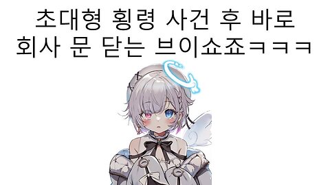 초대형 횡령 사건 터진 후 결국 회사 문 닫는 브이쇼죠