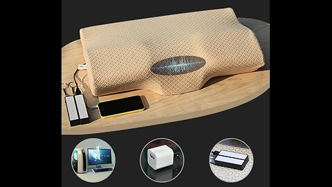 Relaxing Music & Massage Memory Foam Pillow to Give You Deep Sleep