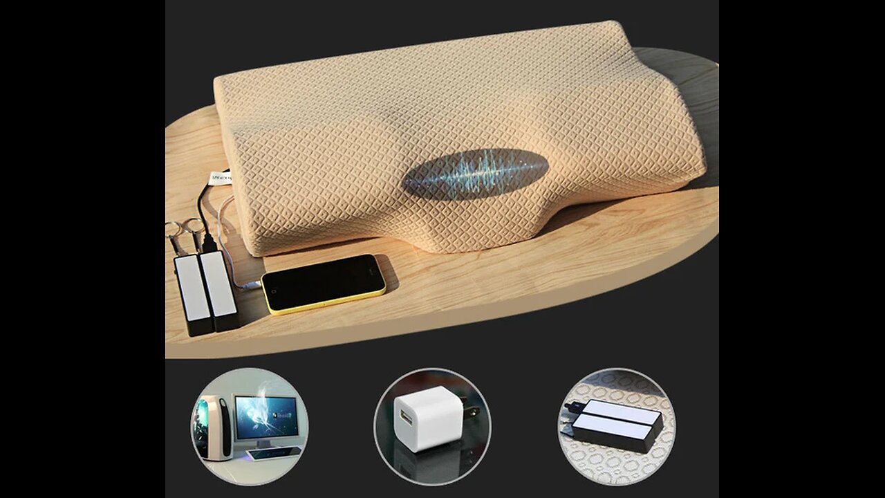 Relaxing Music & Massage Memory Foam Pillow to Give You Deep Sleep