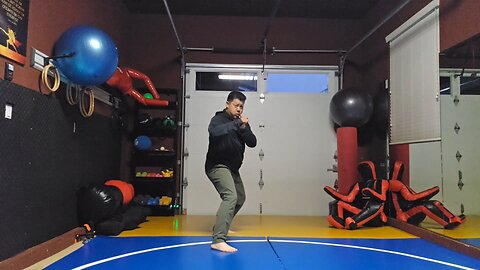 WTD 2 Step Kick Combination 113