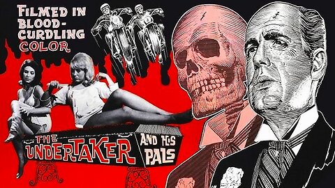 THE UNDERTAKER & HIS PALS 1966 Undertaker & Restaurant Owners Drum up Business FULL MOVIE Video Copy
