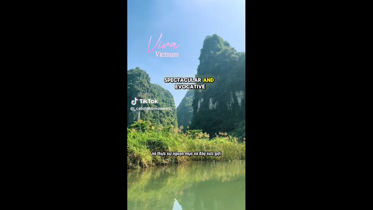 Enchanting Limestone Valley With Lake Migrating Birds !