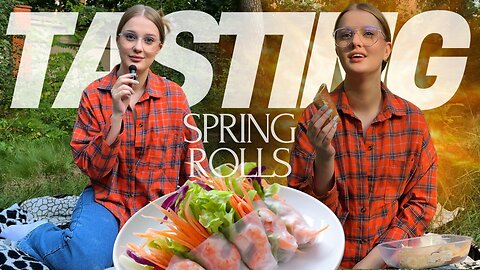Picnic Spring Rolls Tasting Pt.2