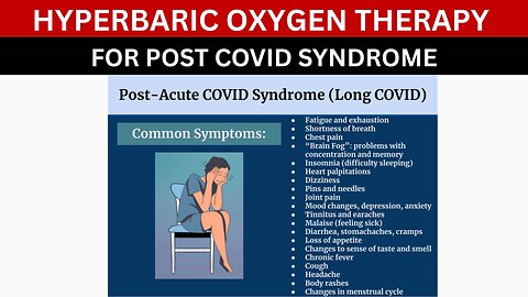 Post Covid Syndrome by HBOT !