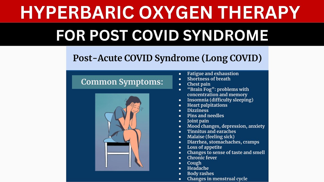 Post Covid Syndrome by HBOT !