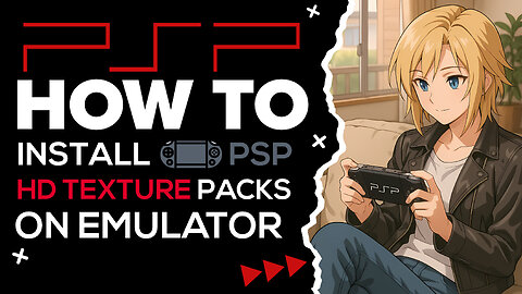 How to Install HD Textures on PSP Emulator (PPSSPP)