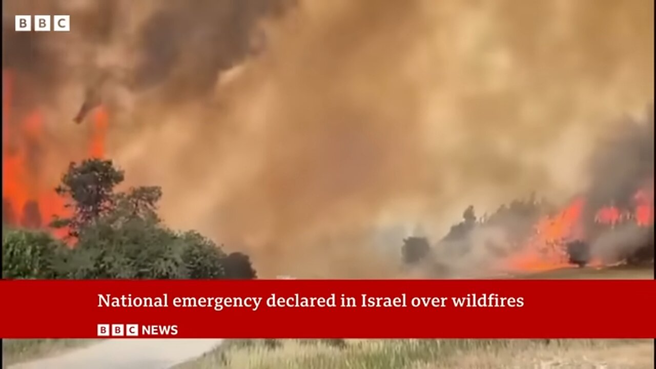 Israel battles worst wildfires in country's history